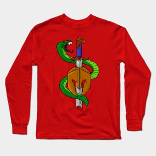 Combat Medic Emblem Long Sleeve T-Shirt